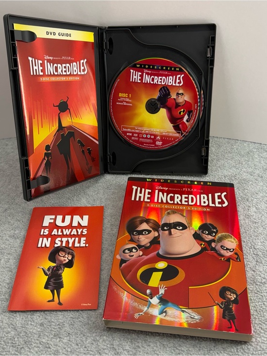Other - The Incredibles (2005 DVD, 2-Disc Collector's Edition, Widescreen) Disney Pixar